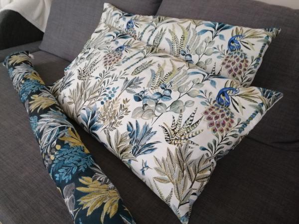 coussins jacquard