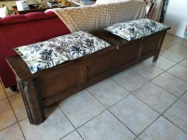 coussins banc